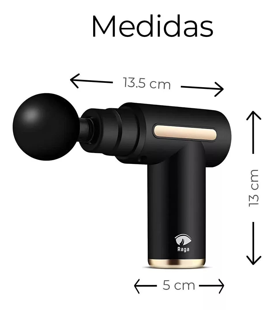 Pistola De Masaje Muscular 4 en 1